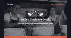 Desktop Screenshot of gloeiendegerrit.nl